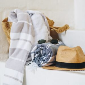 Capri Stripe Pool Towel – 380GSM